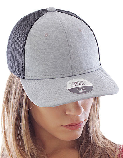 Stretch-Fit - Mid Visor Cap Atlantis Stretch-Fit - 6 panelowe