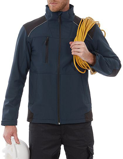 Jacket Shield Softshell Pro B&C Pro Collection JUC42 - Kurtki (Soft-Shell)