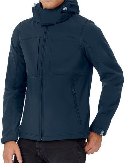 Men´s Hooded Softshell B&C JM950 - Soft-Shell