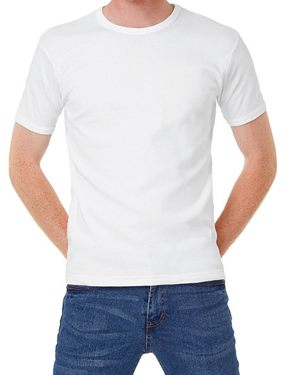 T-Shirt Men-Fit B&C TM220 - Z krótkim rękawem