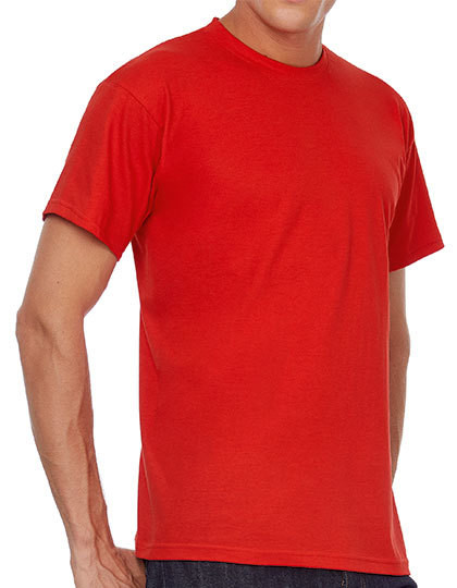 Koszulka - T-Shirt Exact 150 B&C TU002 - Okrągły dekolt