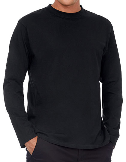 Koszulka Exact 190 Long Sleeve B&C TU005 - Z długim rękawem