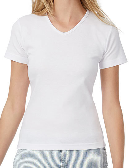 T-Shirt Watch / Women B&C TW102 - Dekolt w kształcie V