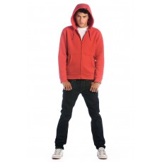 Hooded Full Zip Sweat / Men B&C WM647 - Tylko męskie