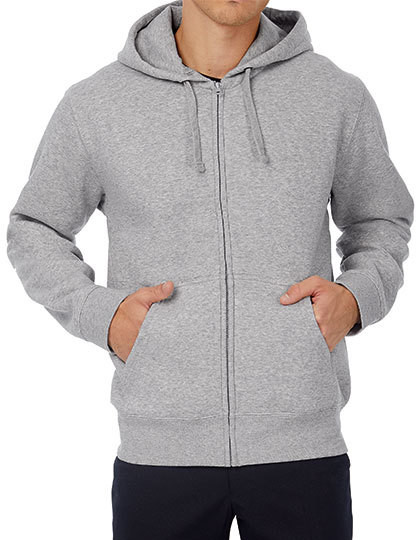 Hooded Full Zip Sweat / Men B&C WM647 - Tylko męskie