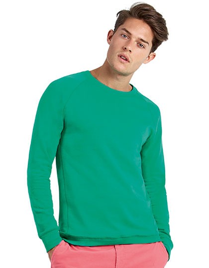 Bluza męska Raglan Reef B&C WMS40 - Tylko męskie