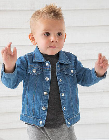 Baby Rocks Denim Jacket Babybugz BZ53 - Z długim rękawem