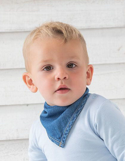 Baby Rocks Denim Bandana Bib Babybugz BZ55 - Odzież niemowlęca