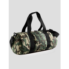 Camo Barrel Bag BagBase BG173 - Torby podróżne