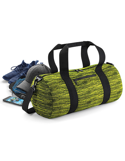 Duo Knit Barrel Bag BagBase BG196 - Torby sportowe