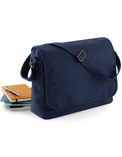 Classic Canvas Messenger BagBase BG651 - Na ramię