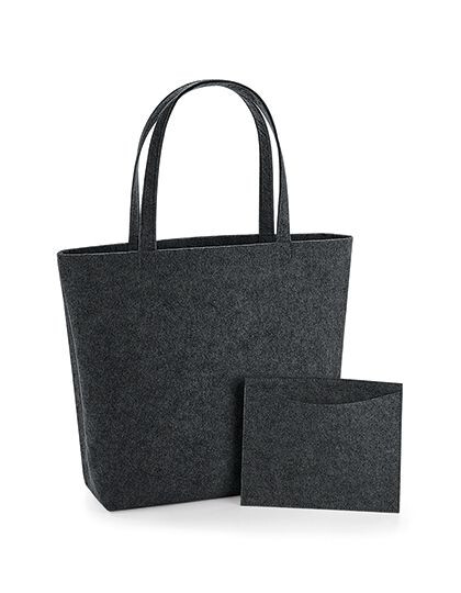 Felt Shopper BagBase BG721 - Torby polipropylenowe