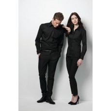 Women´s Tailored Fit Shirt Long Sleeve Bargear KK738 - Z długim rękawem