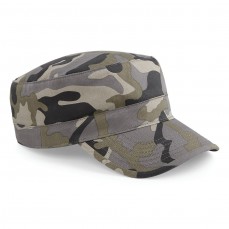 Camo Army Cap Beechfield B33 - 3 panelowe