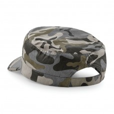 Camo Army Cap Beechfield B33 - 3 panelowe