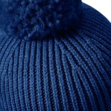 Engineered Knit Ribbed Pom Pom Beanie Beechfield B382 - Czapki zimowe