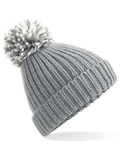 Shimmer Pom Pom Beanie Beechfield B409 - Czapki zimowe