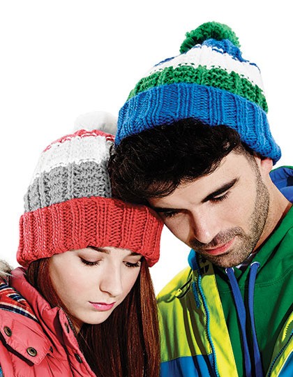 Czapka typu Beanie Chamonix Combi Beechfield B435 - Czapki zimowe