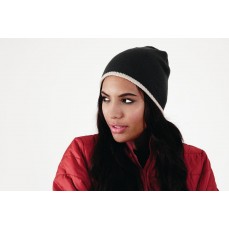 Two-Tone Pull-On Beanie Beechfield B44C - Czapki zimowe