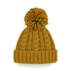 Cable Knit Melange Beanie Beechfield B480 - Nowości Jesień 2018