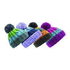 Infant Corkscrew Pom Pom Beanie Beechfield B486a - Nowości Jesień 2018