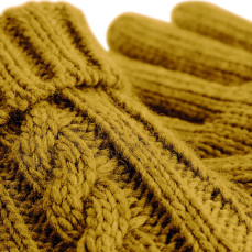 Cable Knit Melange Gloves Beechfield B497 - Rękawiczki