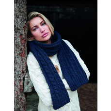 Cable Knit Melange Scarf Beechfield B499 - Szaliki