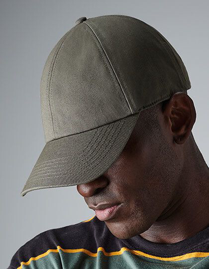 Organic Cotton 6 Panel Cap Beechfield B54 - Czapki