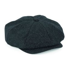 Melton Wool Baker Boy Cap Beechfield B629 - Nowości Jesień 2018