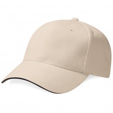 Pro-Style Heavy Brushed Cotton Cap Beechfield B65 - 6 panelowe