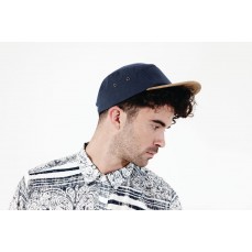 Suede Peak 5 Panel Cap Beechfield B658 - 5 panelowe