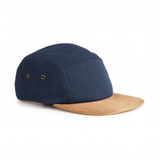 Suede Peak 5 Panel Cap Beechfield B658 - 5 panelowe