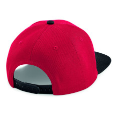 Original Flat Peak 6 Panel Snapback Cap Beechfield B661 - 6 panelowe