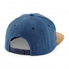 Suede Peak Snapback Beechfield B668 - Snapbacki