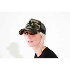 Camo Snapback Trucker Beechfield B694 - 3 panelowe