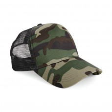 Camo Snapback Trucker Beechfield B694 - 3 panelowe