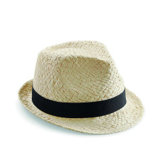 Junior Straw Trilby Beechfield B720b - Rybaczki i kapelusze