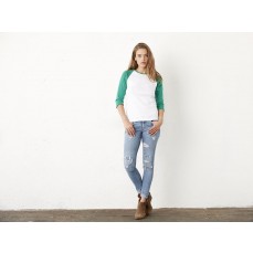 3 / 4-Sleeve Contrast Raglan T-Shirt Bella 2000 - Pozostałe