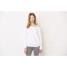 Women´s Sponge Fleece Wide Neck Sweatshirt Bella 7501 - Tylko damskie