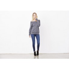 Women´s Sponge Fleece Wide Neck Sweatshirt Bella 7501 - Tylko damskie