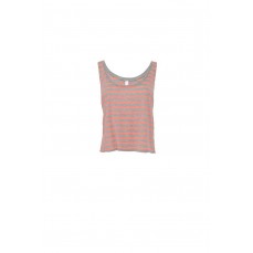 Top Boxy Tank Bella 8880 - Cienkie ramiączka