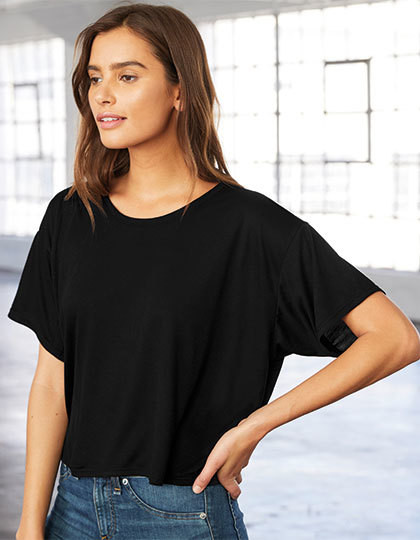 Top Boxy Tee Bella 8881 - Szeroki dekolt