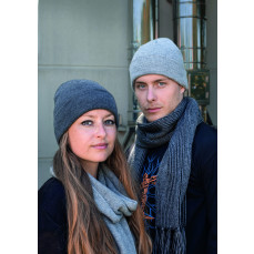 POLYLANA® Cuff Beanie Brain Waves 801952 - Czapki zimowe