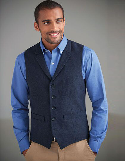 Memphis Men´s Waistcoat Brook Taverner 1463 - Marynarki i kamizelki