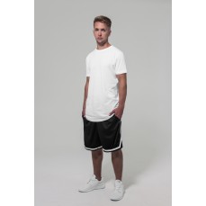 Two-tone Mesh Shorts Build Your Brand BY047 - Krótkie