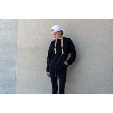 Ladies´ Oversize Crewneck Build Your Brand BY058 - Damskie oversize