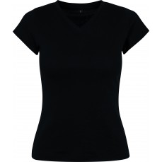 Ladies´ Basic Tee Build Your Brand BY062 - Dekolt w kształcie V