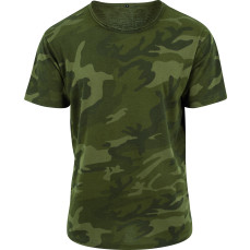 Camo Tee Build Your Brand BY079 - Z krótkim rękawem