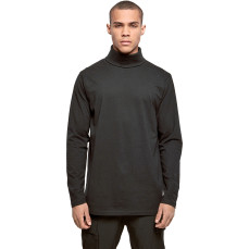 Turtle Neck Longsleeve Build Your Brand BY178 - Bawełna organiczna