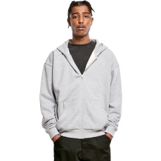 Ultra Heavy Zip Hoody Build Your Brand BY192 - Oversize